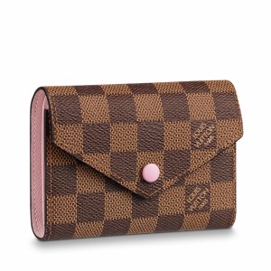 Louis Vuitton Victorine Wallet In Damier Ebene Canvas N61700