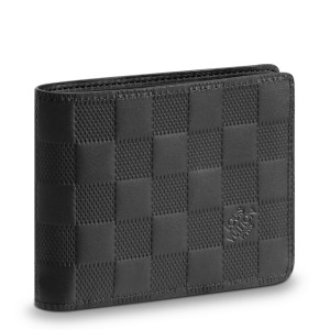 Louis Vuitton Multiple Wallet In Damier Infini Leather N63124