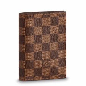 Louis Vuitton Passport Cover In Damier Graphite Canvas N64412