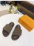 Louis Vuitton Pool Pillow Flat Comfort Mules Green