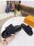 Louis Vuitton Pool Pillow Flat Comfort Mules Black