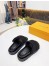 Louis Vuitton Pool Pillow Flat Comfort Mules Black