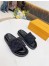 Louis Vuitton Pool Pillow Flat Comfort Mules Black