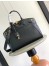 Louis Vuitton Lock It MM Bag in Taurillon Leather M22914