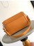 Louis Vuitton Dauphine Soft MM Bag in Orange Calfskin M25048