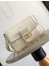 Louis Vuitton Dauphine Soft MM Bag in White Calfskin M25050