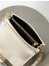 Louis Vuitton Dauphine Soft MM Bag in White Calfskin M25050