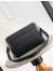 Louis Vuitton Dauphine Soft MM Bag in Black Calfskin M25209