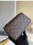 Louis Vuitton Zippy XL Wallet In Monogram Macassar Canvas M61506