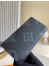 Louis Vuitton Brazza Wallet In Taurillon Shadow Leather M80042