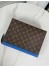 Louis Vuitton Pochette Voyage MM in Monogram Macassar Canvas M82856