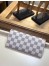 Louis Vuitton Emilie Wallet In Damier Azur Canvas N41625 