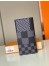 Louis Vuitton Brazza Wallet In Damier Graphite 3D Canvas N60436