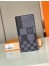 Louis Vuitton Brazza Wallet In Damier Graphite 3D Canvas N60436