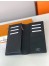 Louis Vuitton Brazza Wallet In Damier Graphite 3D Canvas N60436