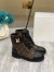 Louis Vuitton Wonderland Flat Ranger Boots In Monogram Canvas