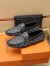 Louis Vuitton Hockenheim Moccasin In Damier Graphite Canvas
