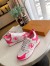 Louis Vuitton Women's Run Away Sneakers In Rose Suede