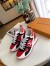 Louis Vuitton Women's Run Away Sneakers In Red