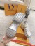 Louis Vuitton LV Archlight Sneakers in White Fabric with Metallic Leather