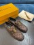 Louis Vuitton Major Loafers In Damier Ebene Canvas