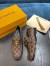 Louis Vuitton Major Loafers In Damier Ebene Canvas