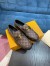 Louis Vuitton Major Loafers In Damier Ebene Canvas