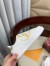 Louis Vuitton White Time Out Sneakers with Gold Signature