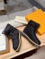 Louis Vuitton Pillow Comfort Ankle Boot In Black Nylon