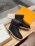 Louis Vuitton Pillow Comfort Ankle Boot In Black Nylon