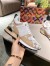 Louis Vuitton Women's Run Away Sneakers In Damier Azur Canvas