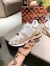 Louis Vuitton Women's Run Away Sneakers In Damier Azur Canvas