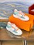 Louis Vuitton Time Out Sneakers In Light Blue Monogram Lambskin