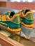 Louis Vuitton Men's LV Trainer Sneakers In Orange Monogram Leather