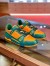 Louis Vuitton Men's LV Trainer Sneakers In Orange Monogram Leather