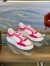 Louis Vuitton Time Out Sneakers In Pink Monogram Lambskin