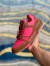 Louis Vuitton Men's LV Trainer Sneakers In Rose Leather
