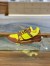 Louis Vuitton Men's LV Trainer Sneakers In Jaune Leather