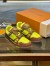 Louis Vuitton Men's LV Trainer Sneakers In Jaune Leather