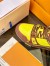Louis Vuitton Men's LV Trainer Sneakers In Jaune Leather
