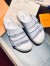 Louis Vuitton White LVxNBA LV Trainer Mules