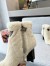 Louis Vuitton Silhouette Ankle Boots In Shearling