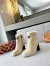 Louis Vuitton Silhouette Ankle Boots In Shearling