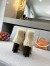 Louis Vuitton Silhouette Ankle Boots In Shearling