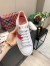 Louis Vuitton White Time Out Sneakers with Pink Printed