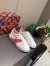 Louis Vuitton White Time Out Sneakers with Pink Printed