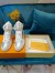 Louis Vuitton Boombox Sneaker Boots In Silver Metallic Leather