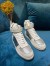 Louis Vuitton Boombox Sneaker Boots In Silver Metallic Leather