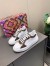 Louis Vuitton Time Out Sneakers In White Leather with Monogram