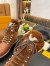 Louis Vuitton Brown Territory Flat Ranger Boots with Shearling
